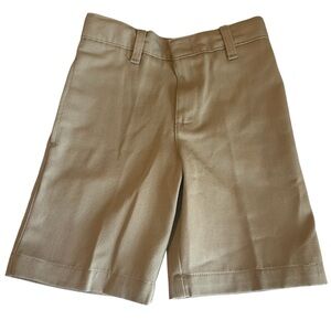 Mills Uniform Boys’ Khaki Twill Shorts- New
